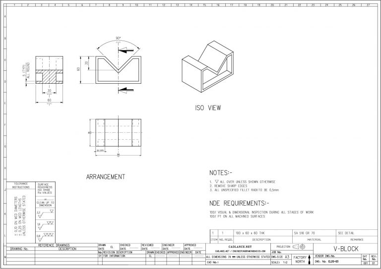 Mechanical Drawing Scales Tutorial – Engineering Drawing Basics